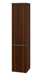 SIN 5 - 42D kancelářská skříň, 2-dveřová, levá, 1820x400x400, ořech královský